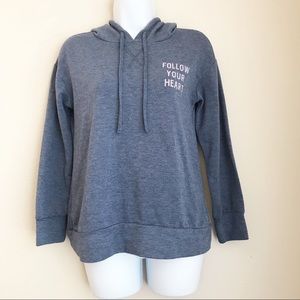 Zoe + Liv Hoodie (Sweatshirt) 'Follow Your Heart'